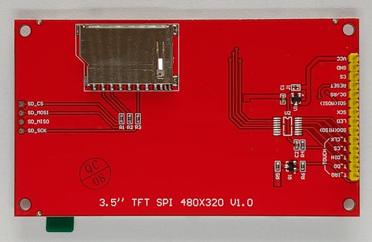 3.5 インチ TFT 液晶ディスプレイモジュール 480*320 ILI9488 SDCARDスロット付き