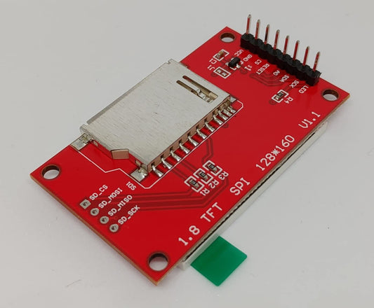 1.8 インチ TFT 液晶ディスプレイモジュール 160*128 ST7735 SDCARDスロット付き
