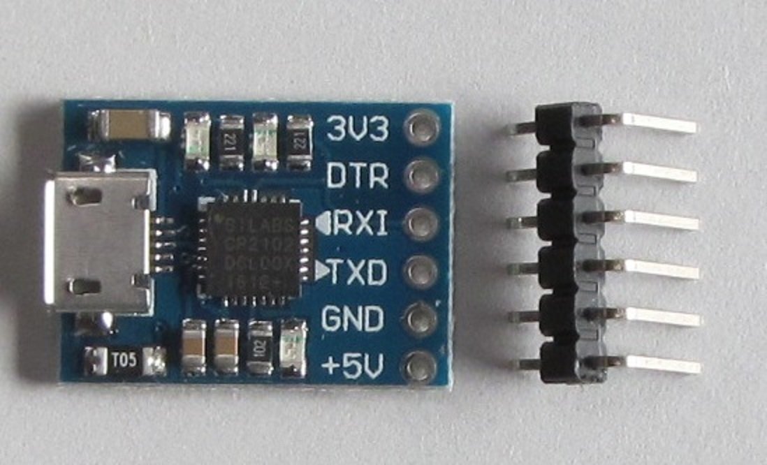USB-UARTコンバーター (CP2102, MicroUSB)