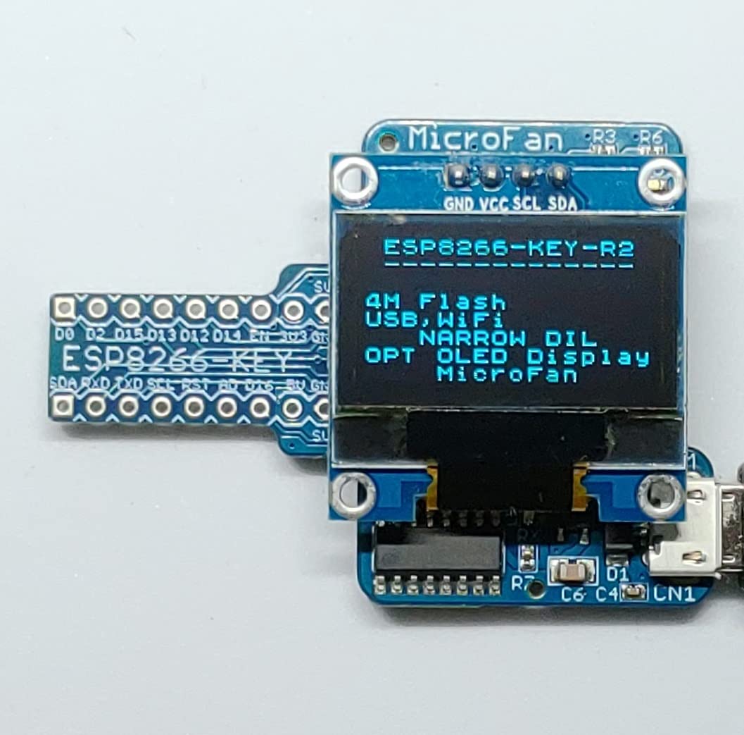 ESP8266-KEY-R2 (ESP-WROOM-02, 4M開発ボード) USBインターフェース付き 技適取得済