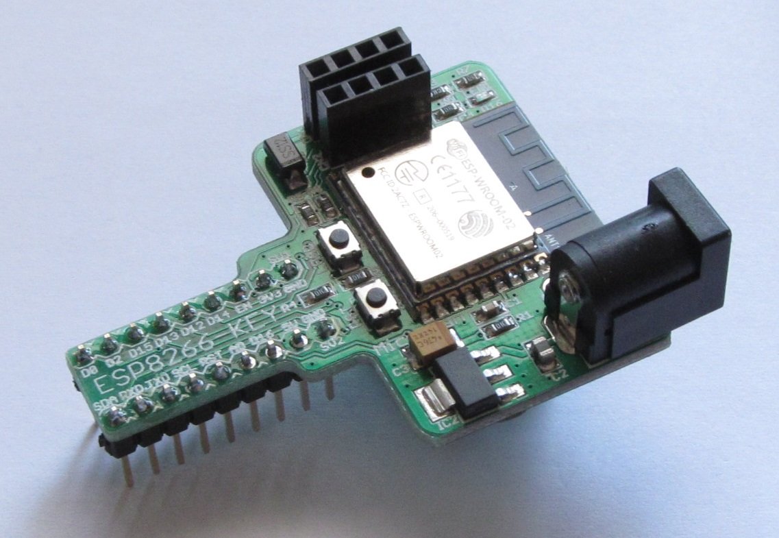 ESP8266-KEY-R1 (ESP-WROOM-02開発ボード) 技適取得済