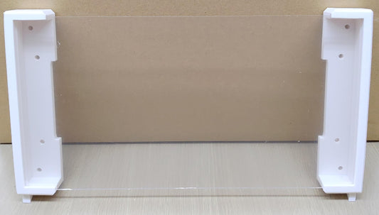 P2.5 屋内用 RGB LEDマトリックスパネル 128X64ピクセル 320mmx160mm, アクリルパネル, ABS樹脂製白色スタンドセット