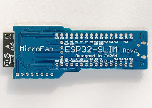 ESP32-SLIM (ESP32-WROOM-32E, 16M 開発ボード) USBインターフェース付き 技適取得済
