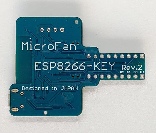 ESP8266-KEY-R2 (ESP-WROOM-02, 4M開発ボード) USBインターフェース付き 技適取得済