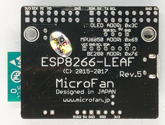 ESP8266-LEAF-R5 (ESP-WROOM-02 開発ボード) USBインターフェース付き 技適取得済