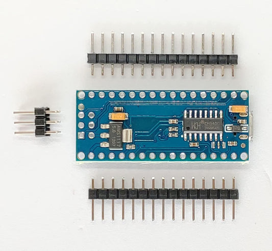 NANO 3.0 Arduino 互換機(CH340C使用, microB, ピン未半田)