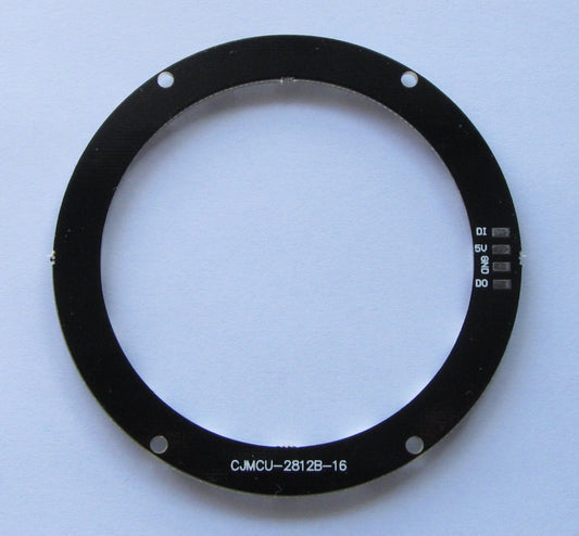 カラーLEDリング(WS2812B 16個)