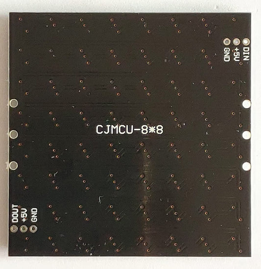カラーLEDマトリックス(WS2812B 64個)
