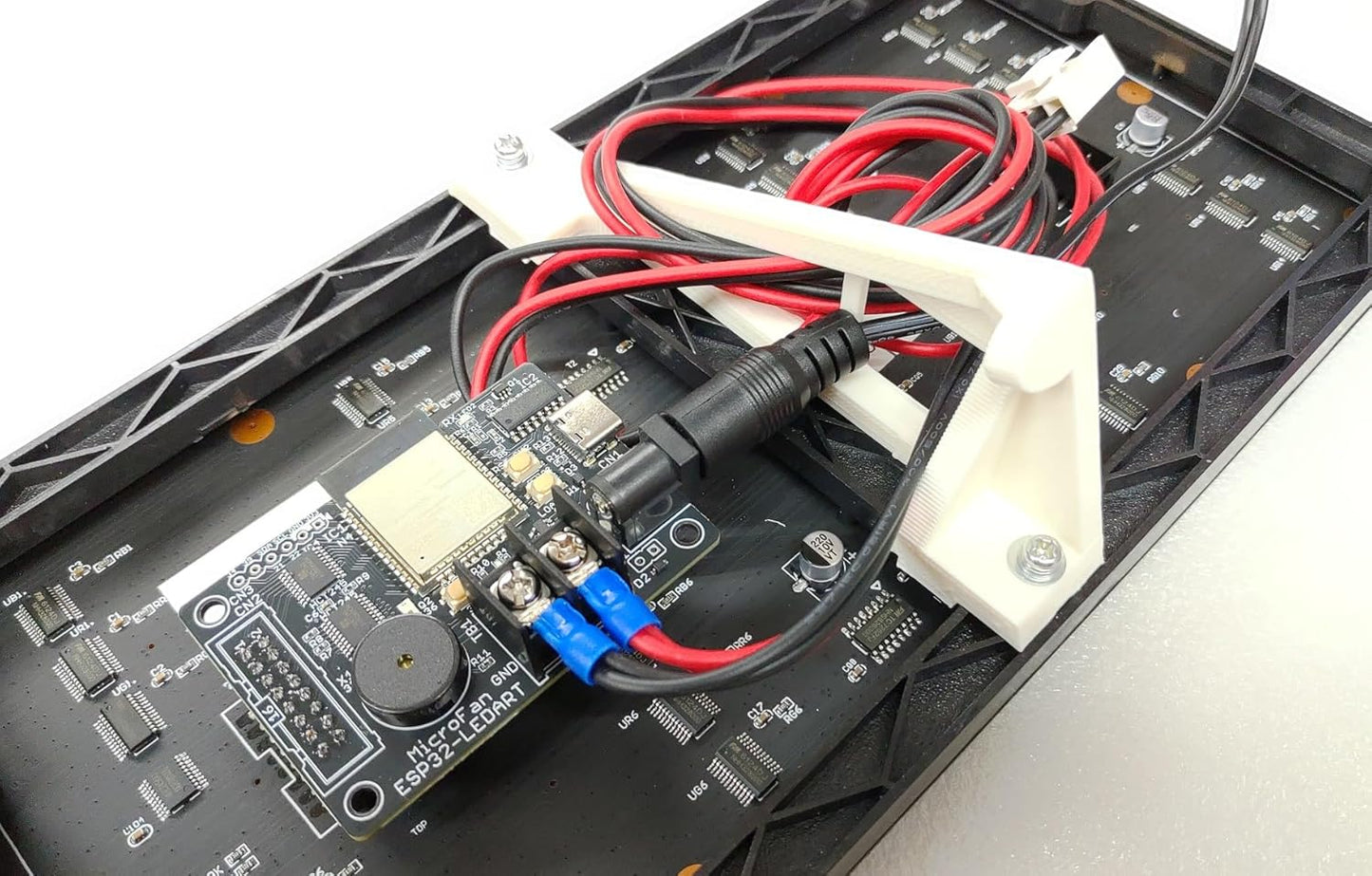 P4 LEDマトリックスパネル 64X32ピクセル 256mmx128mm用 簡易スタンド