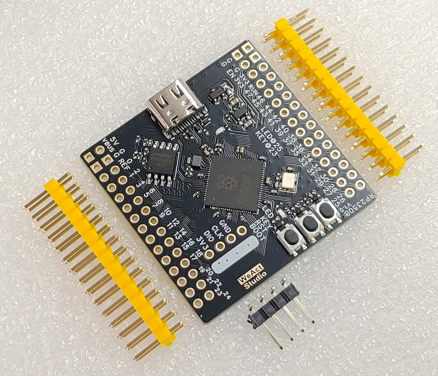 RP2350B Core Board (Dual ARM Cortex-M33, RISC-V Hazard3, 16MB Flash) USB Type-C コネクタ