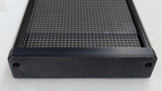 デジタルサイネージ用 P5 RGB LEDパネル 64X32ピクセル 4枚 (256x32ピクセル) アルミケース付き