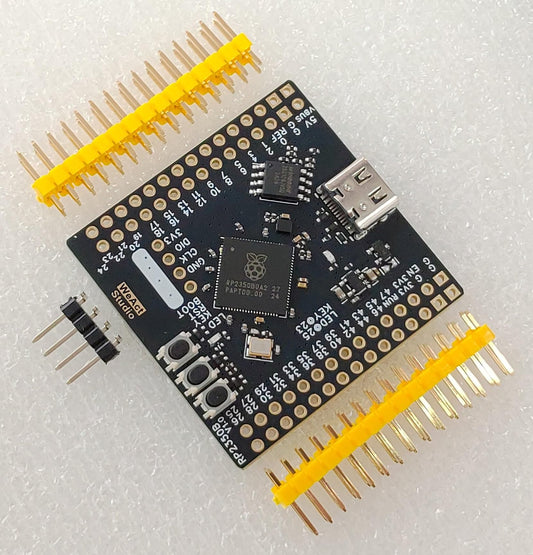 RP2350B Core Board (Dual ARM Cortex-M33, RISC-V Hazard3, 16MB Flash) USB Type-C コネクタ