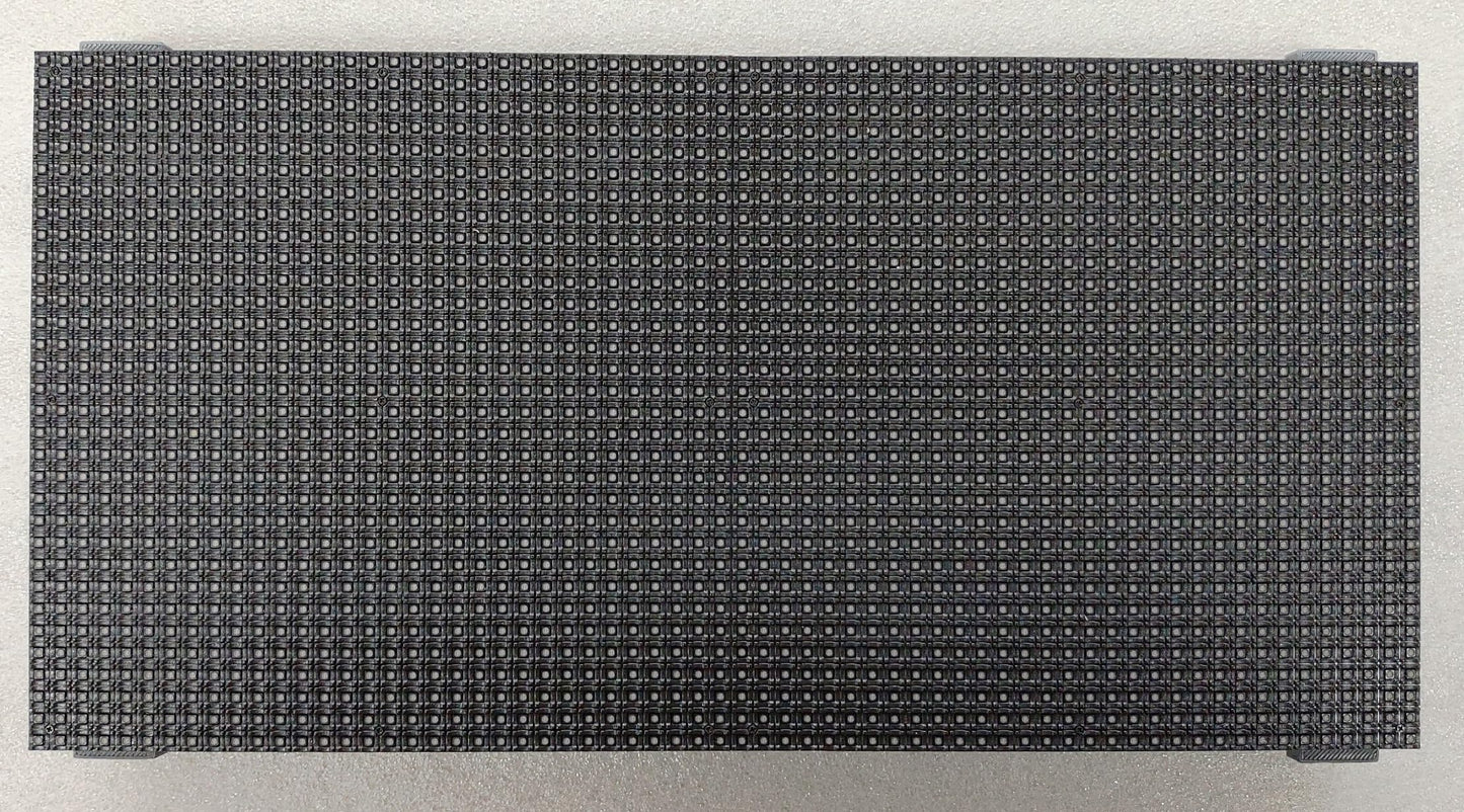 P5 ESP32 デジタルサイネージ コンストラクションキット (P5 64x32 LEDパネル2枚(128x32ピクセル), ESP32-LEDART コントローラ 技適取得済, LEDアルミレールケース セット)