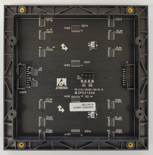 P5 RGB LEDマトリックスパネル 32X32ピクセル 160mmx160mm 室内用