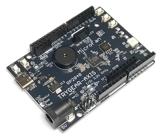 TRYGEAR-AXIS-RP2040 (RP2040, Dual ARM Cortex-M0+ 4MB Flash)