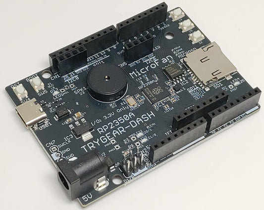 TRYGEAR-DASH-RP2350A (RP2350A, Dual ARM Cortex-M33 8MB Flash)