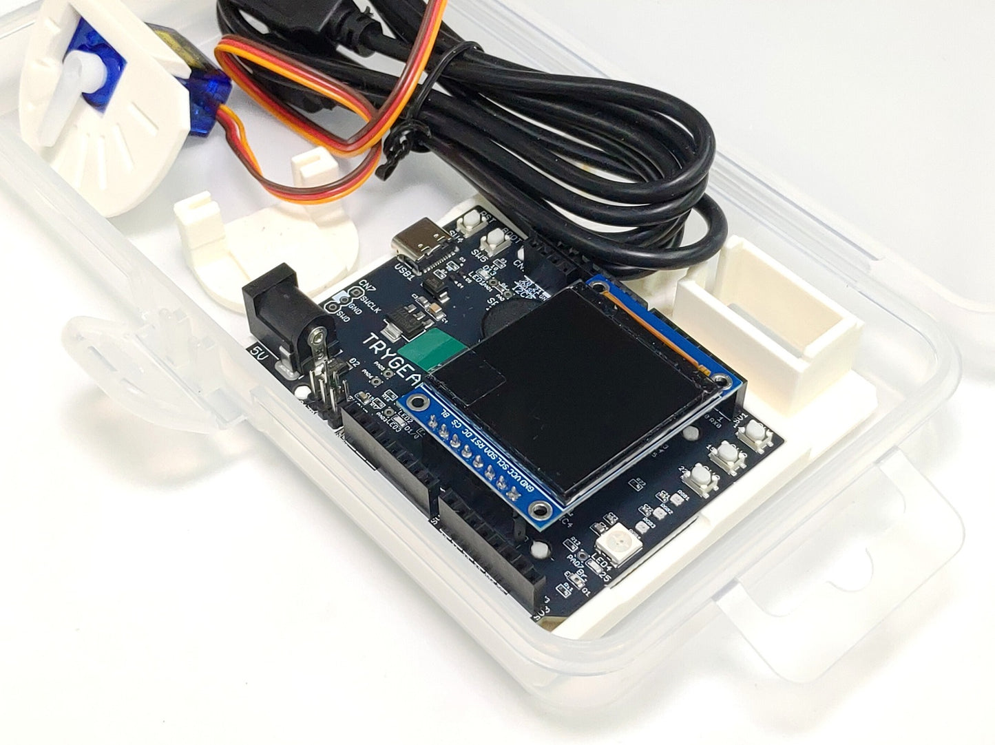 TRYGEARホルダー RCSERVO (3Dデータ付き)