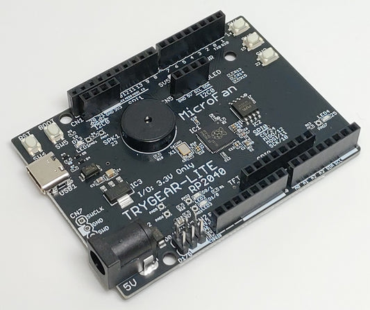 TRYGEAR-LITE-RP2040 (RP2040, Dual ARM Cortex-M0+ 4MB Flash)