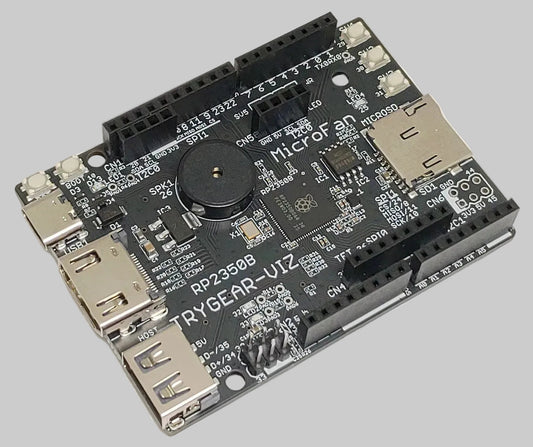 TRYGEAR-VIZ-RP2350B (RP2350B, Dual ARM Cortex-M33 16MB Flash)
