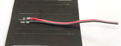 カラーLEDマトリックス(WS2812B 32x8 ピクセル) フレキシブル基板