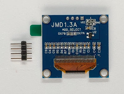 OLEDディスプレイ 1.3インチ I2C 白