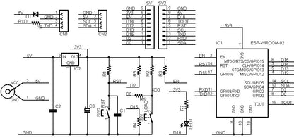 ESP8266-KEY-R1 (ESP-WROOM-02開発ボード) 技適取得済