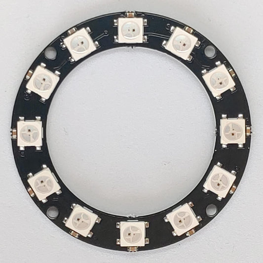 カラーLEDリング(WS2812B 12個)