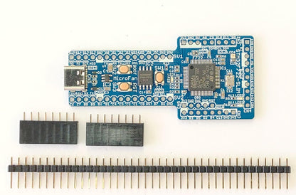 STM32F722-SLIM (STM32F722RE, ARM Cortex-M7, 216MHz, 512KFlash, 256KRAM)+8MFLASH開発ボード Type-C USBコネクタ