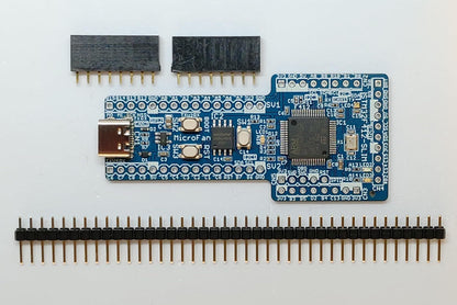 STM32F412-SLIM (STM32F412RE, ARM Cortex-M4, 100MHz, 512KFlash, 256KRAM)+8MFLASH開発ボード Type-C USBコネクタ