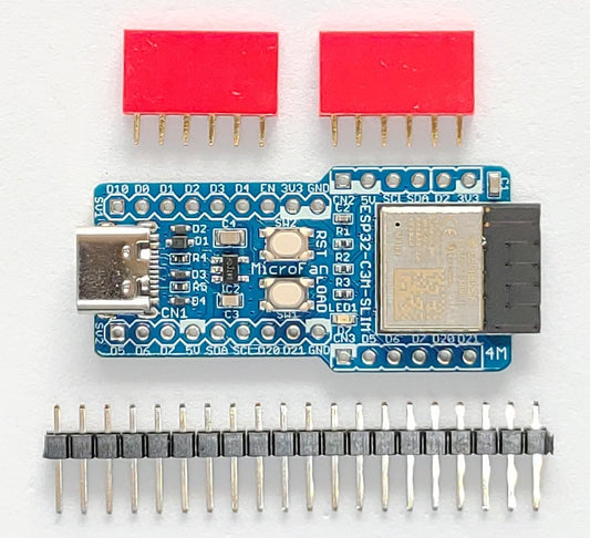 ESP32-C3M-SLIM-R1A (ESP32-C3-MINI-1:RISC-V, 4M 開発ボード) USB Type-C コネクタ 技適取得済