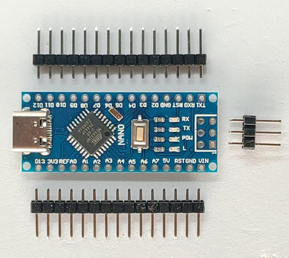 NANO 3.0 Arduino 互換機(CH340C使用,Type-C, ピン未半田)