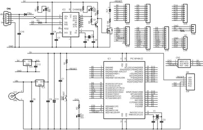 PICSYS18-MEGA5 (PIC18F/PIC16F 開発ボード)