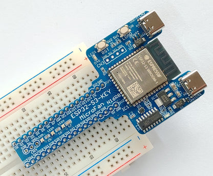 ESP32-S3-KEY-R2 (ESP32-S3-WROOM-1, 8MFLASH, 2MPSRAM開発ボード) Type-C USBコネクタ 技適取得済