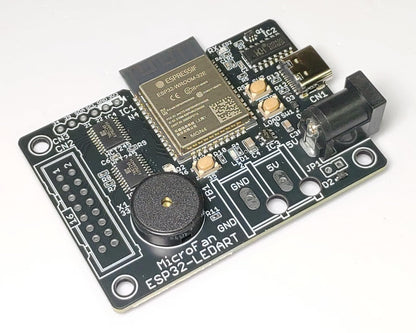 ESP32-LEDART (ESP32E, 4M) LED RGB パネル HUB75コントローラ USBインターフェース付き 技適取得済