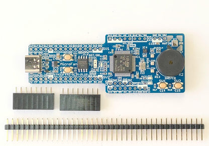 STM32F446-SLIM-PLUS (STM32F446RE, ARM Cortex-M4. 180MHz, 512KFlash, 128KRAM)+8MFLASH+基本入出力+センサー 開発ボード Type-C USBコネクタ