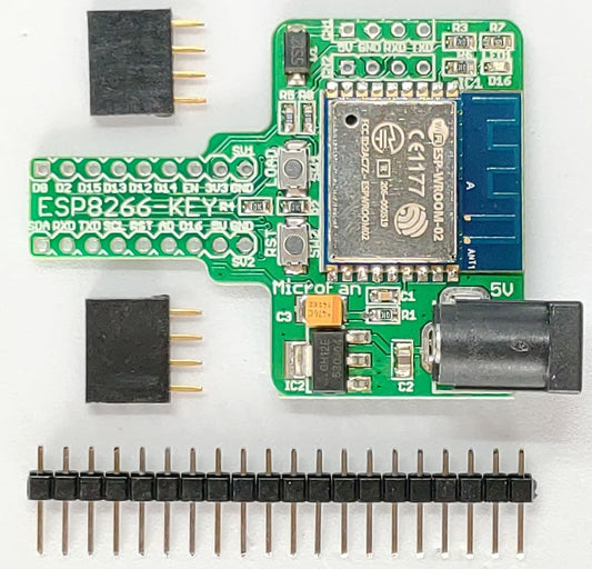 ESP8266-KEY-R1 (ESP-WROOM-02開発ボード) 技適取得済
