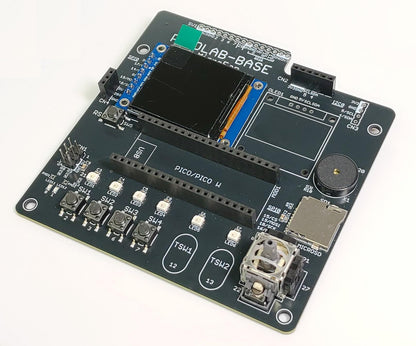 PICOLAB-BASE (実験用多機能拡張ボード: Raspberry Pi PICO/PICO W/PICO 2対応)