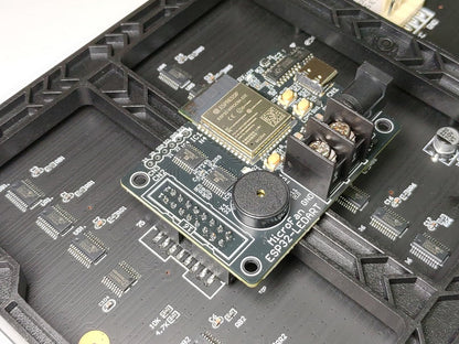 ESP32-LEDART (ESP32E, 4M) LED RGB パネル HUB75コントローラ USBインターフェース付き 技適取得済