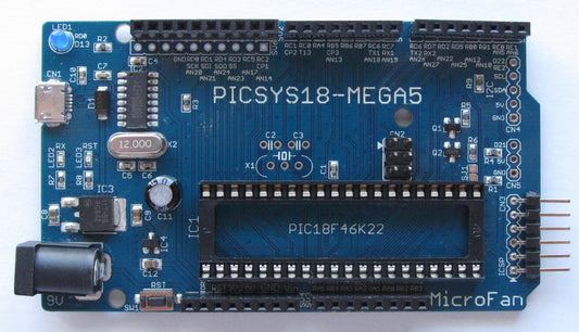 PICSYS18-MEGA5 (PIC18F/PIC16F 開発ボード)