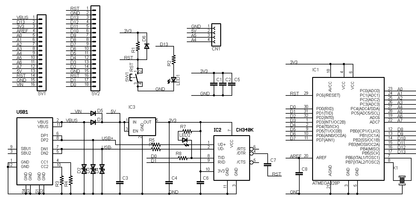 AVR-NANO (ATmega328P NANO R3 準拠, 3.3V 8MHz)