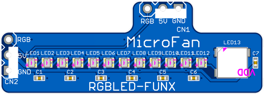 RGBLED-FUNX (WS2812B x(12+1))