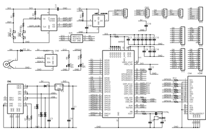 RP2040-UNO-HDMI (RP2040, Dual ARM Cortex-M0+ 8MB Flash) PicoDVI対応開発ボード