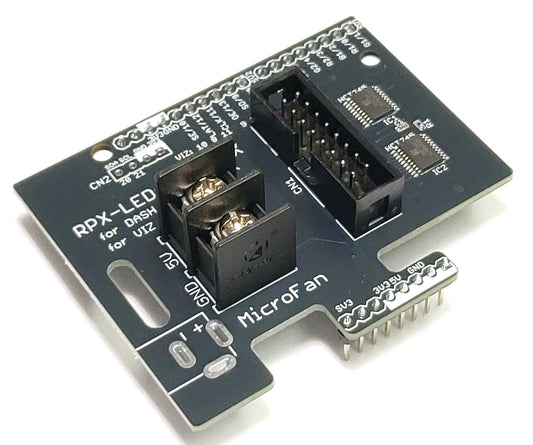 RPX-LEDART-FUNX TRYGEAR用HUB75拡張ボード