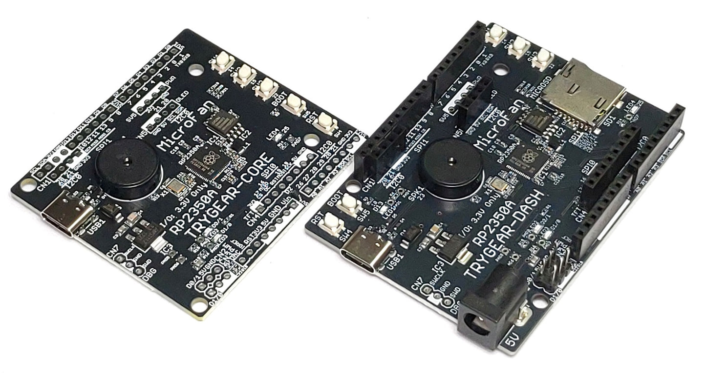 TRYGEAR-CORE RP2350A (RP2350A, Dual ARM Cortex-M33 8MB Flash)
