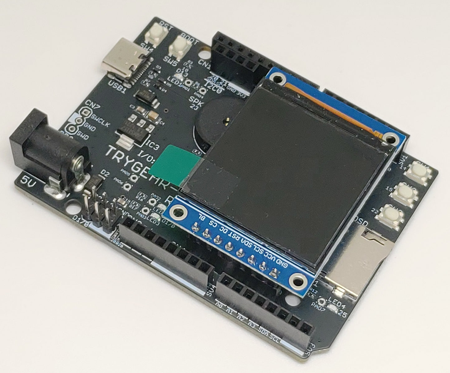 TRYGEAR-DASH-RP2040 (RP2040, Dual ARM Cortex-M0+ 8MB Flash)