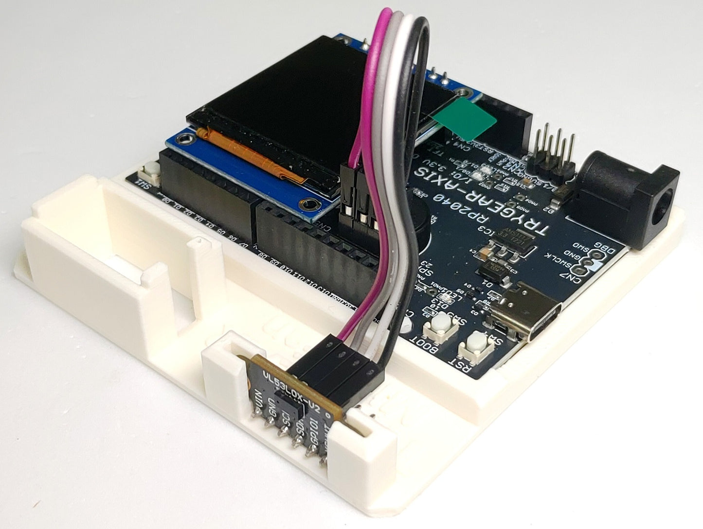TRYGEARホルダー RCSERVO （3Dデータ付き）