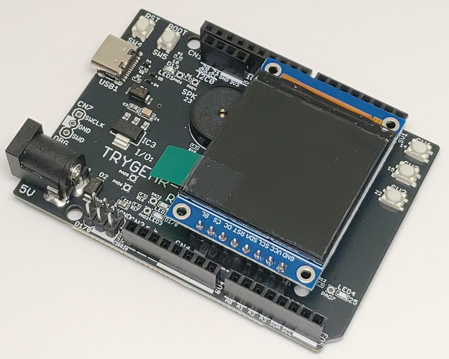 TRYGEAR-LITE-RP2040 (RP2040, Dual ARM Cortex-M0+ 4MB Flash)
