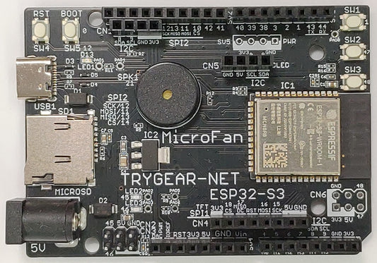 TRYGEAR-NET-ESP32-S3 (ESP32-S3-WROOM-1, 8MFLASH, 8MPSRAM) 技適取得済