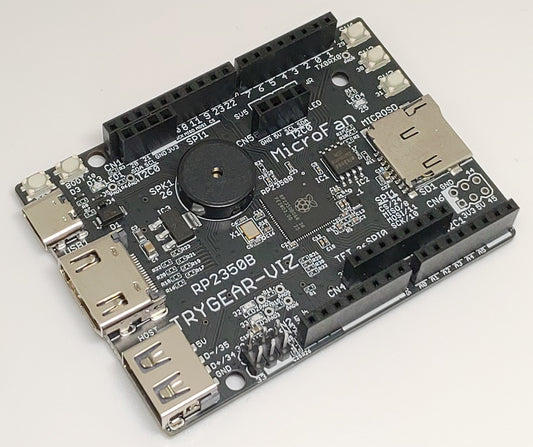 TRYGEAR-VIZ-RP2350B (RP2350B, Dual ARM Cortex-M33 16MB Flash)