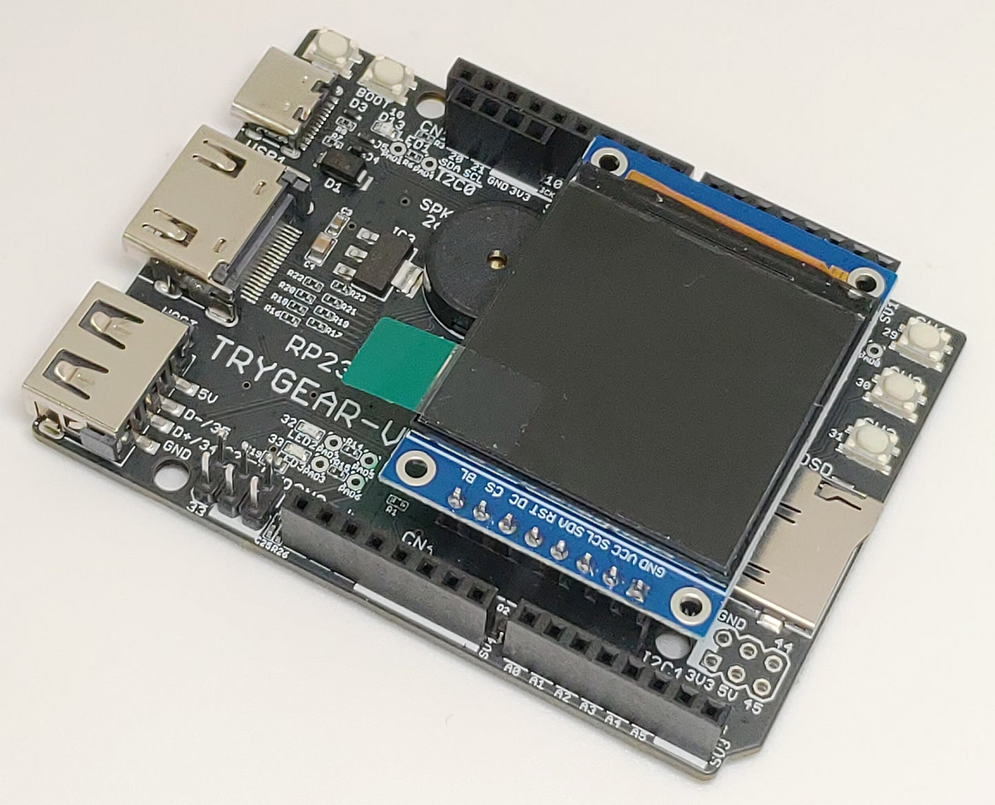 TRYGEAR-VIZ-RP2350B (RP2350B, Dual ARM Cortex-M33 16MB Flash)